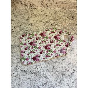 VTG Victorias Garden porcelain vanity tray
